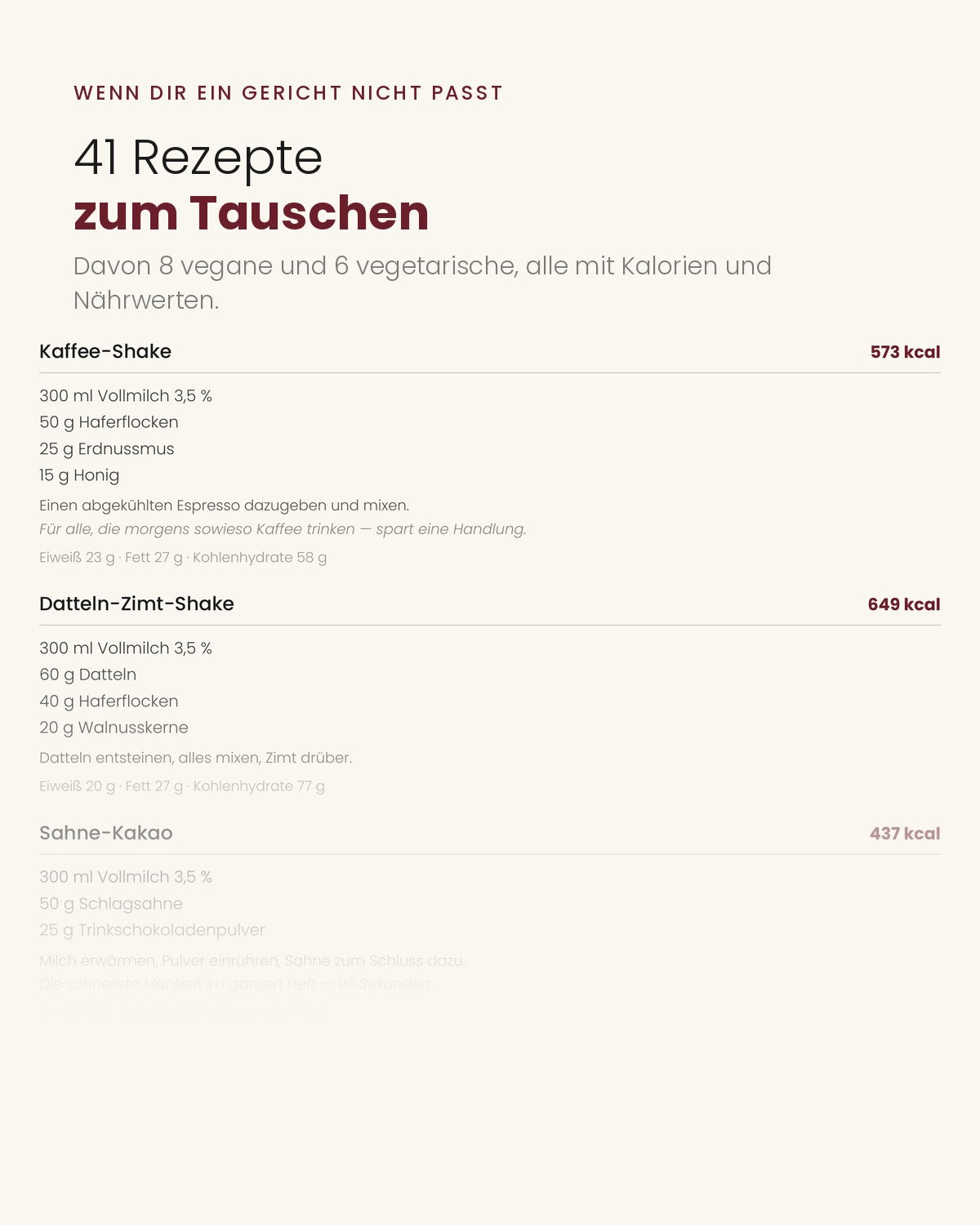 MASE Aufbauplan — Ernährungs- und Trainingsplan zum Zunehmen